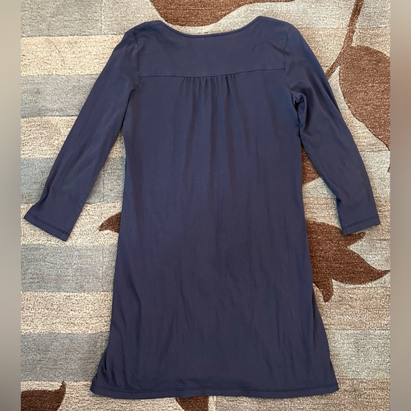 Lilly Pulitzer 3/4 Sleeve Blair Jersey Shift Dress w Soutache Appliqué - Picture 7 of 10